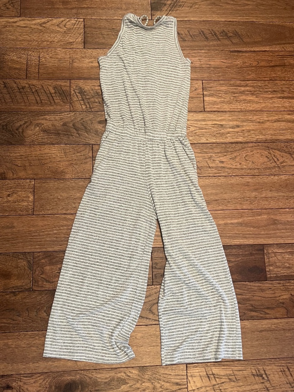 Gap Stripped Wide Leg Jumpsuit - Small